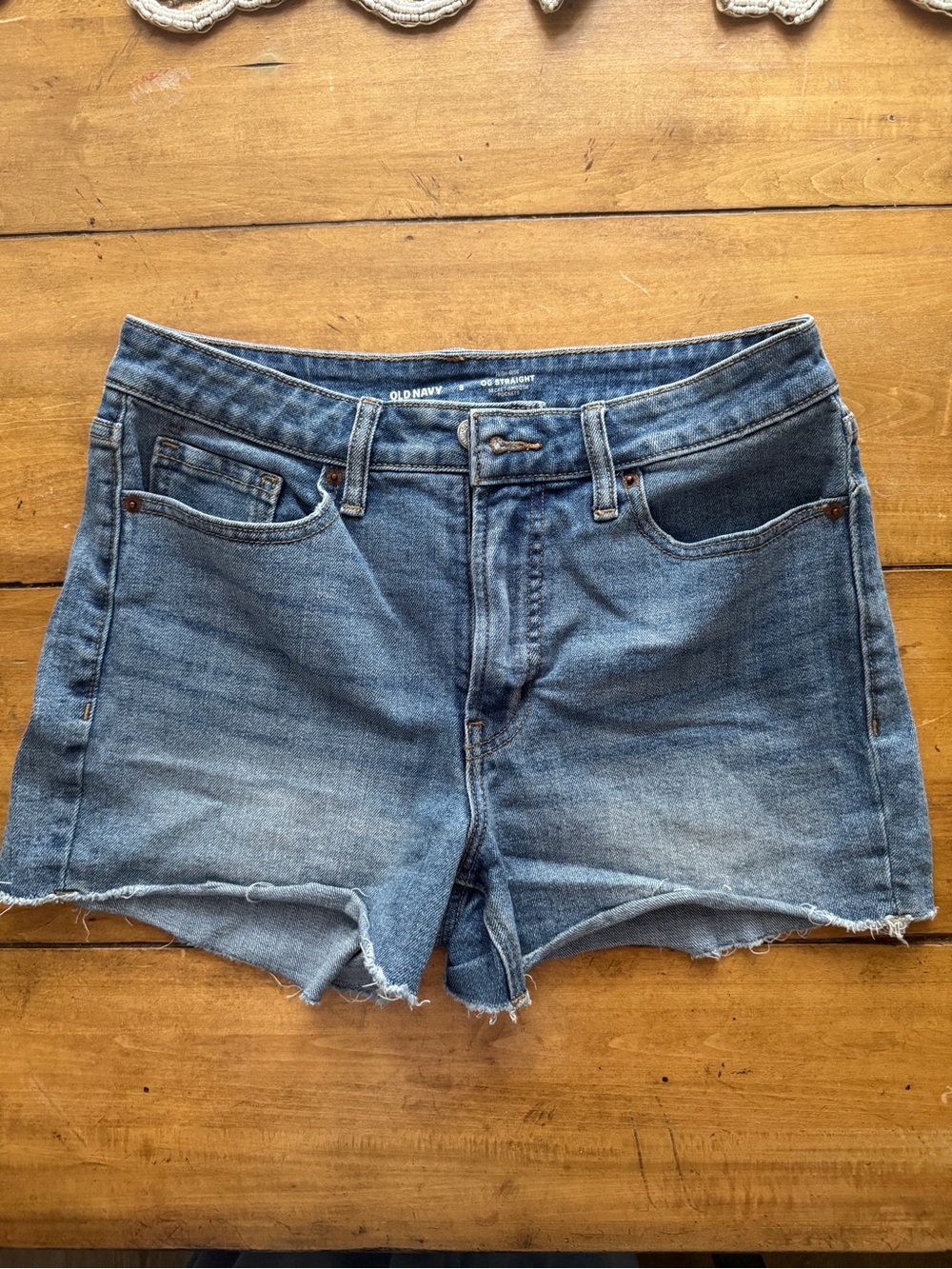 Set of old navy Blue and pink Denim OG straight